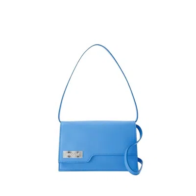 Coperni Mini Folder Bag - Leather - Blue