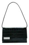 COPERNI MINI FOLDER CROC EMBOSSED CROSSBODY BAG