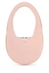 Coperni Mini Glossy Swipe Bag In Rosa