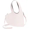 Coperni Mini Heart Leather Belt Bag In Pink