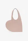 Coperni Heart-shaped Cross-body Bag Adjustable Strap In Pink