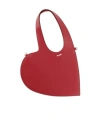 Coperni Heart-shaped Calf Leather Bag With Removable Strap