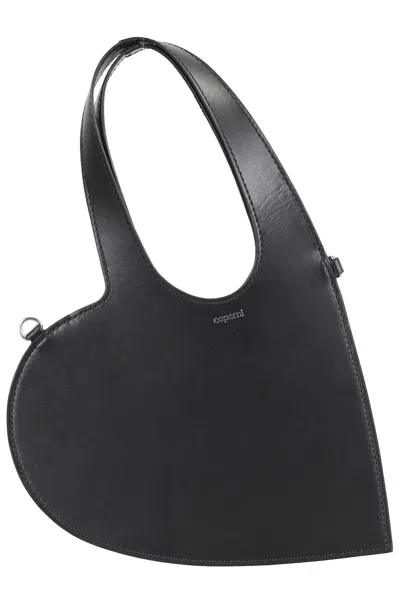 Coperni Mini Heart Tote Bag In Black