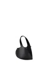 Coperni Mini Heart Tote Bag In Black