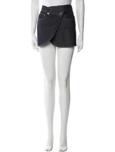 Pre-owned Coperni Mini Skirt In Black