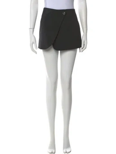 Pre-owned Coperni Mini Skirt In Black