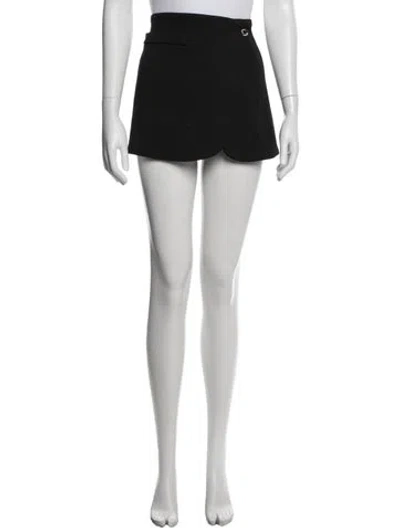 Pre-owned Coperni Mini Skirt In Black
