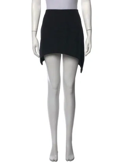 Pre-owned Coperni Mini Skirt In Black