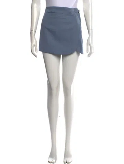 Pre-owned Coperni Mini Skirt In Blue