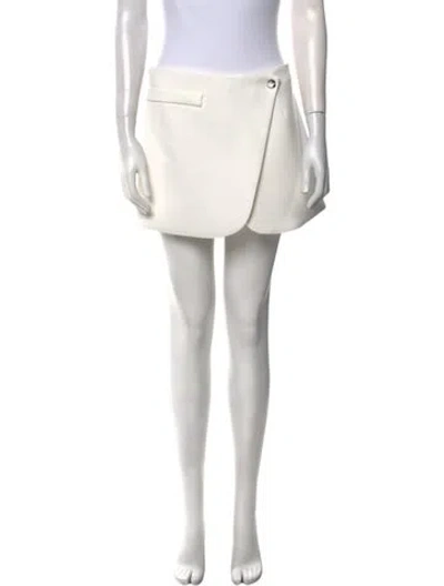 Pre-owned Coperni Mini Skirt In Neutral