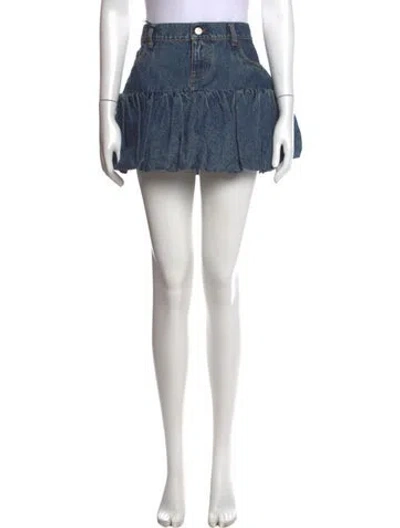 Pre-owned Coperni Mini Skirt W/ Tags In Blue