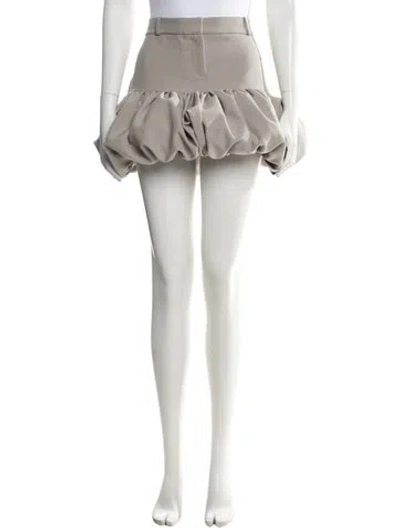 Pre-owned Coperni Mini Skirt W/ Tags In Neutral