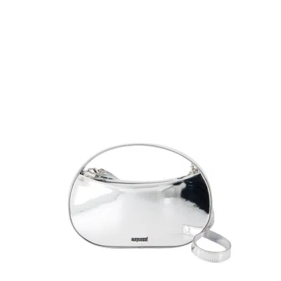 Coperni Mini Sound Swipe Crossbody - Synthetic - Silver