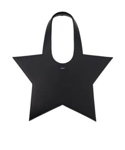 Coperni Mini Star Handbag In Black