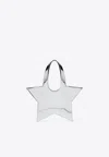 Coperni Mini Star Mirrored Leather Tote Bag