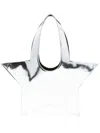 Coperni Mini Star Tote Bag In Silver