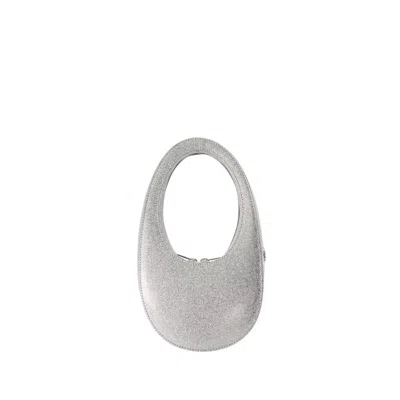 COPERNI COPERNI MINI SWIPE BAG - LEATHER - SILVER