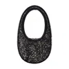 Coperni Mini Swipe Bag - Synthetic - Black/silver