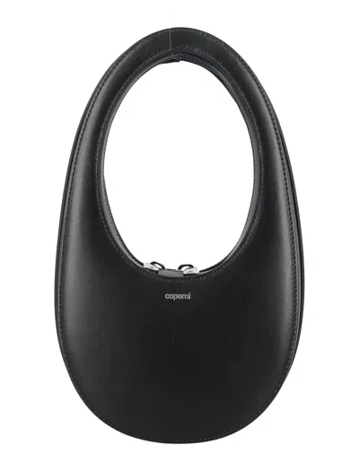 Coperni Women's Mini Leather Swipe Bag In Black