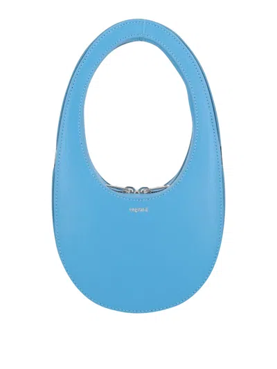 Coperni Mini Swipe Bag In Blue