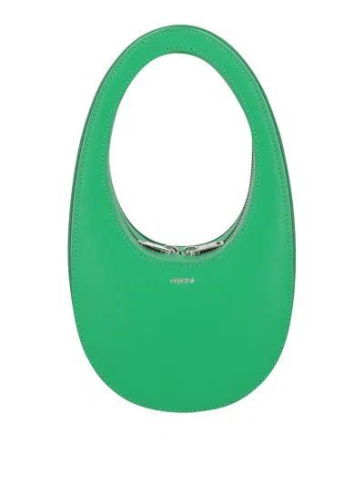 Coperni Mini Swipe Bag In Green