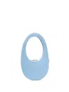 Coperni Mini Swipe Bag Woman Light Blue