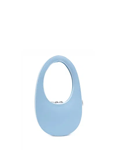 Coperni Mini Swipe Bag Woman Light Blue