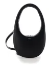 Coperni Leather Shoulder Bag With Croco Print