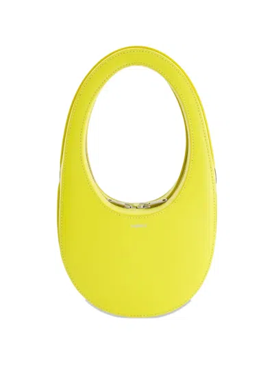 Coperni Mini Swipe Cross Body Bag In Yellow