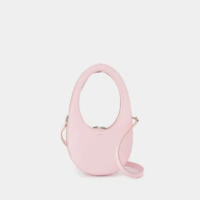 Coperni Mini Swipe Crossbody In Pink