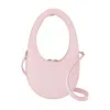 Coperni Light Pink Swipe Crossbody Bag In Pink