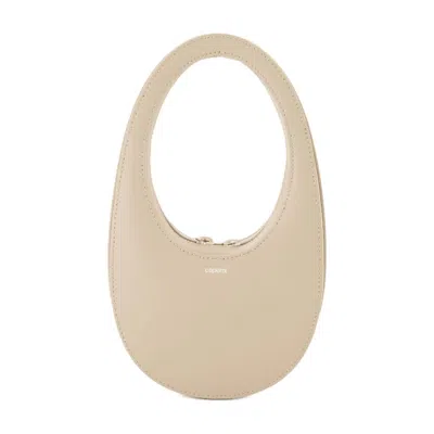 COPERNI COPERNI MINI SWIPE PURSE - LEATHER - BEIGE
