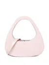 Coperni Gloss Crossbody Baguette Bag In 粉色
