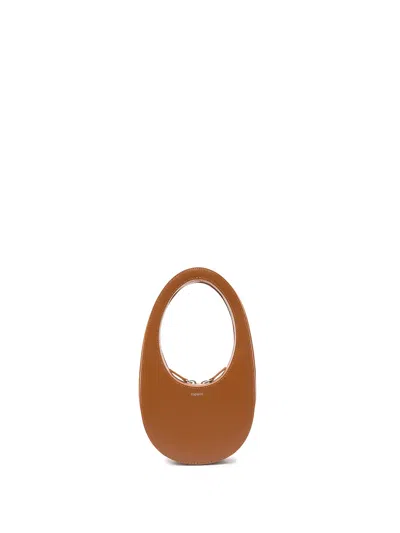 Coperni Mini Swipe Handtasche In Brown
