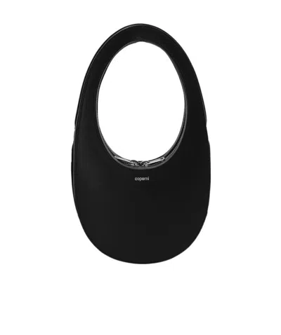 Coperni Mini Swipe Tote Bag In Black