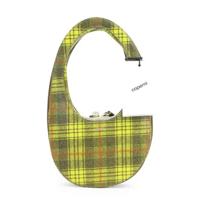 Coperni Mini Swipe Yellow Bag