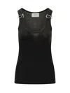 Coperni Mini Top With Statement Logo In Black