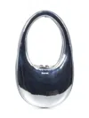 Coperni Mini Swipe Bag In Silver