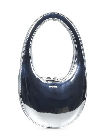 COPERNI COPERNI MIRRORED SILVER CROSSBODY BAG