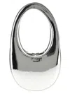 Coperni Mini Swipe Bag In Silver