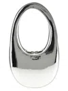 Coperni Mini Swipe Bag In Silver