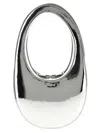 Coperni Mini Swipe Bag In Silver