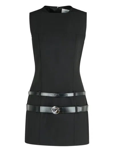 Coperni Multi Belt Dress Woman Black