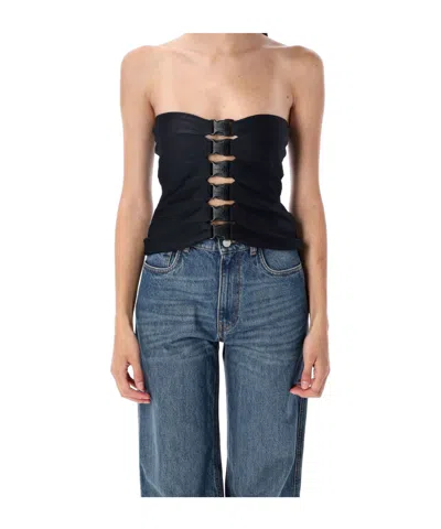 COPERNI MULTI-BUTTON CORSET TOP