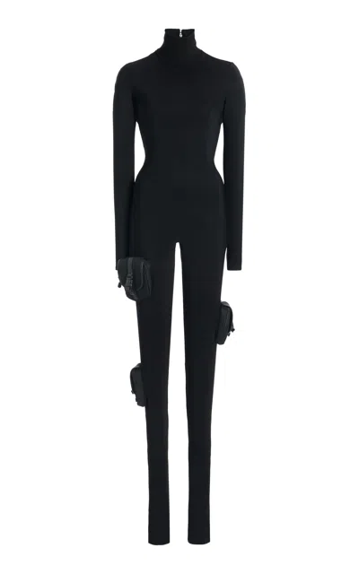 Coperni Multi Pocket Catsuit In Black