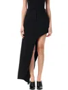 Coperni Lace Slip Dress In Black
