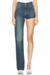 Coperni One-leg Jeans In Blue Vintage