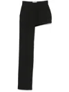 Coperni One-leg Trousers In 黑色