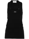 Coperni Open-back Tank Top In Black