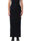 Coperni High Waist Skirt Front Pocket Design In Black
